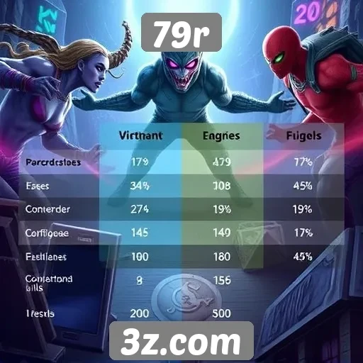Comparação entre o 79r e concorrentes no mercado